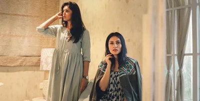 AT THE STUDIO: WITH OUR SIGNATURE SHIRTDRESS - Shikha Malik
